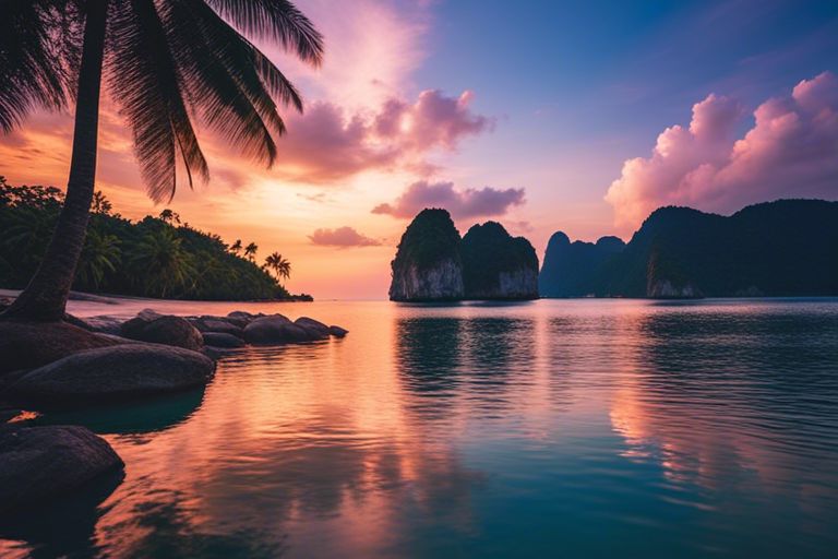 best sunsets on thailands pristine shorelines iup