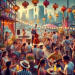 Rooftop bar in bangkok